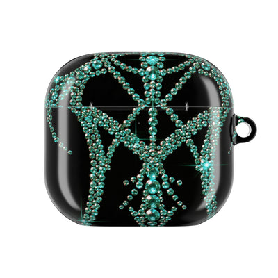 Teal Cyber Sigil · Hard Case for AirPods & AirPods Pro · Teal