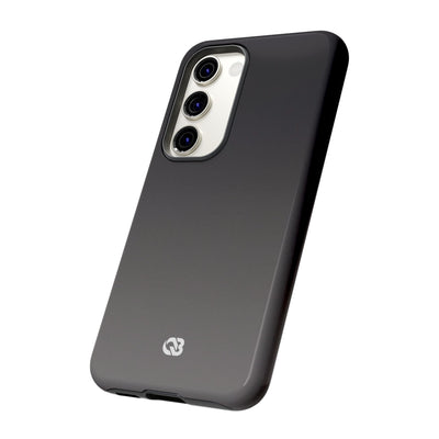 Grey Tough Phone Case for Samsung - Obsidian Ash Fade