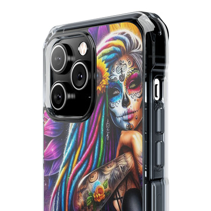 Solsikkeskalle Glow iPhone 14 Pro Max Cover - Impact