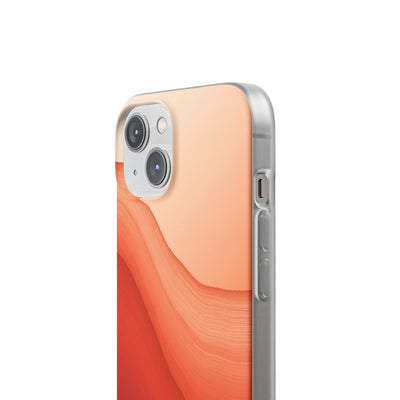 Terracotta Flow · Lite Phone Case for iPhone ·  Orange
