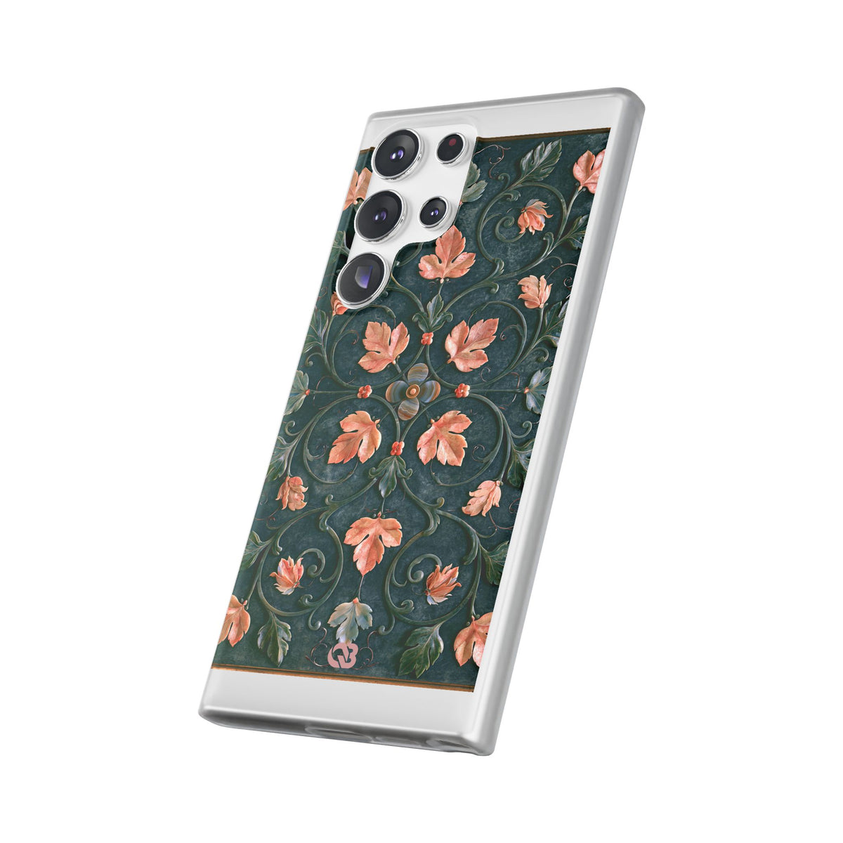 Florentine Rose Arabesque · Lite Phone Case for Samsung · Green
