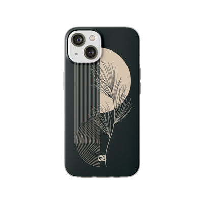 Black Lite Phone Case for iPhone - Obsidian Sand Willow