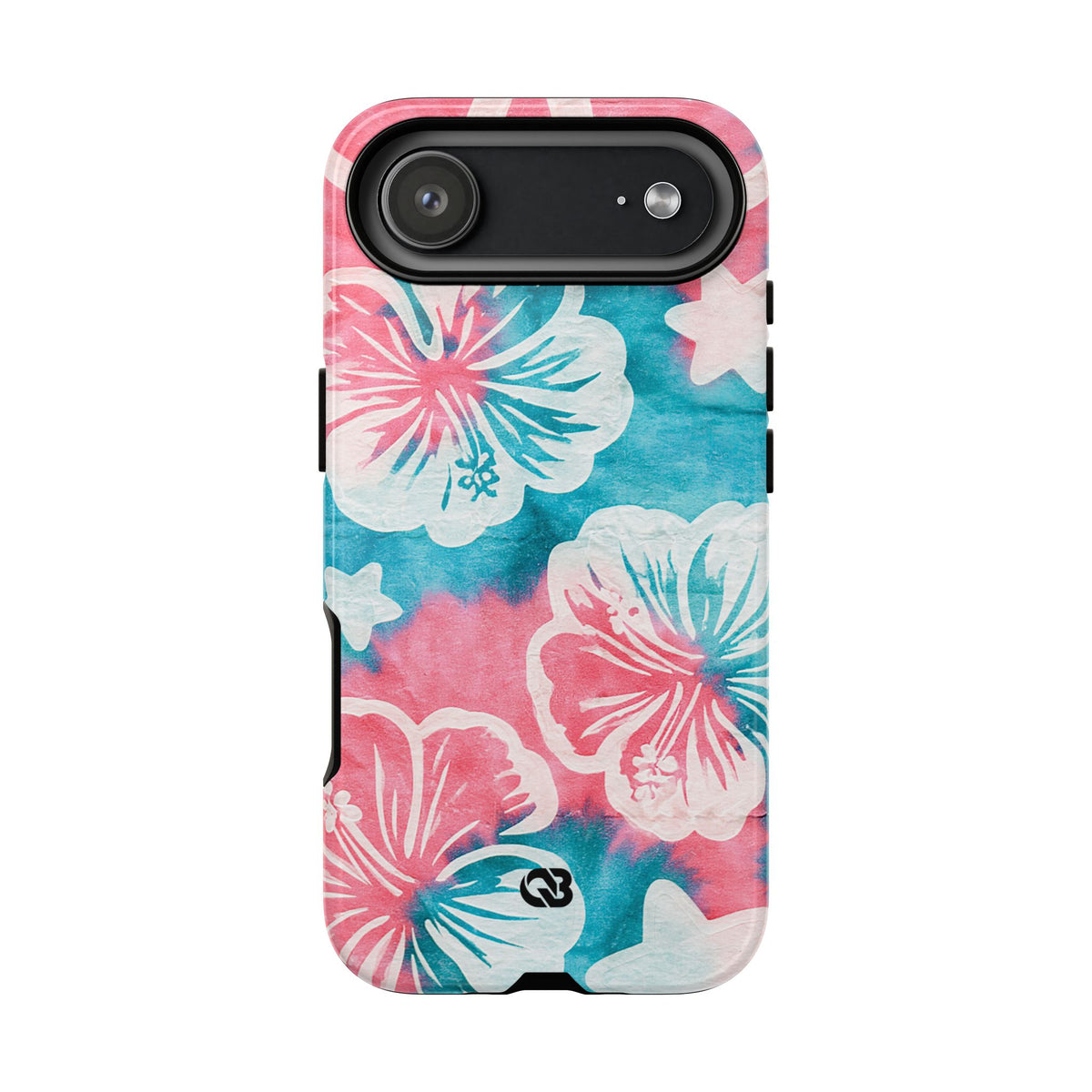 Tropical Hibiscus Bloom · Tough Phone Case for iPhone · Teal