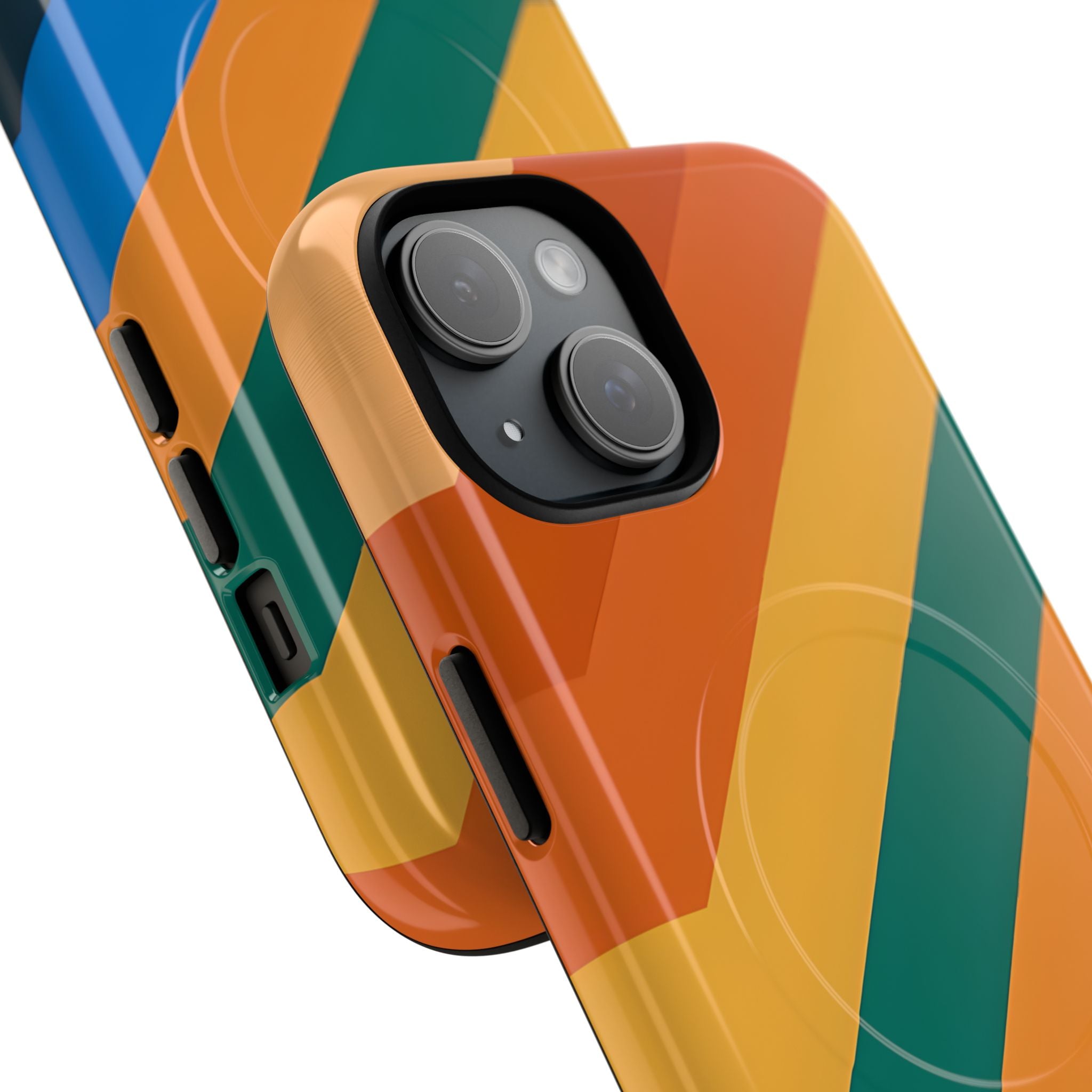 Retro Ridge Lines · Tough+ Magsafe