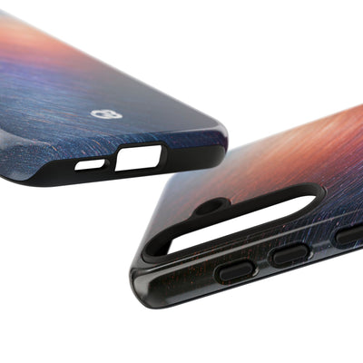 Radiant Energy Stream · Tough Phone Case for Samsung · Blue