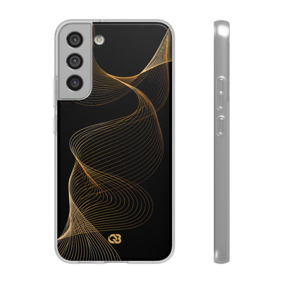 Gold Lite Phone Case for Samsung - Burnished Bronze Helix