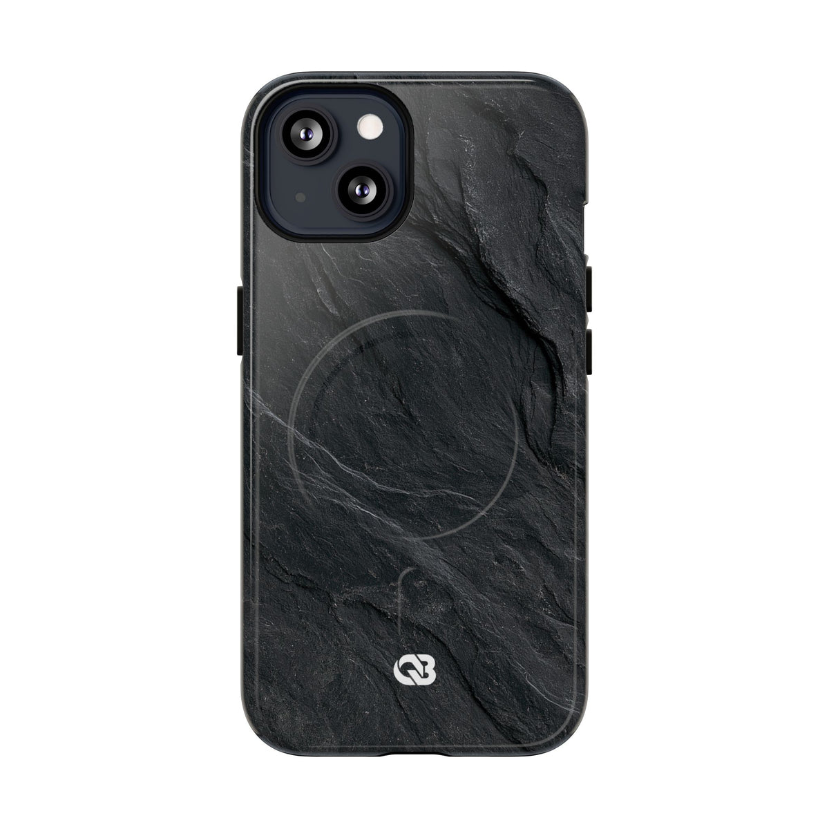 Dark Slate Strata · Tough 2.0 Magnetic Phone Case for iPhone · Black