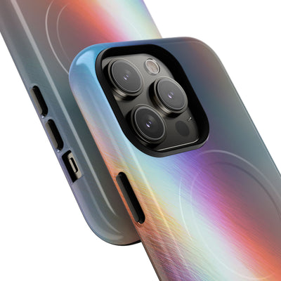 Prismatic Ray · Tough 2.0 Magnetic Phone Case for iPhone · Blue