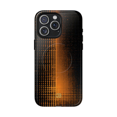 Amber Frequency · Tough 2.0 Magnetic Phone Case for iPhone · Orange
