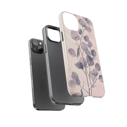 Geflecktes Blatt Whisper iPhone 14 Plus Case - Tough
