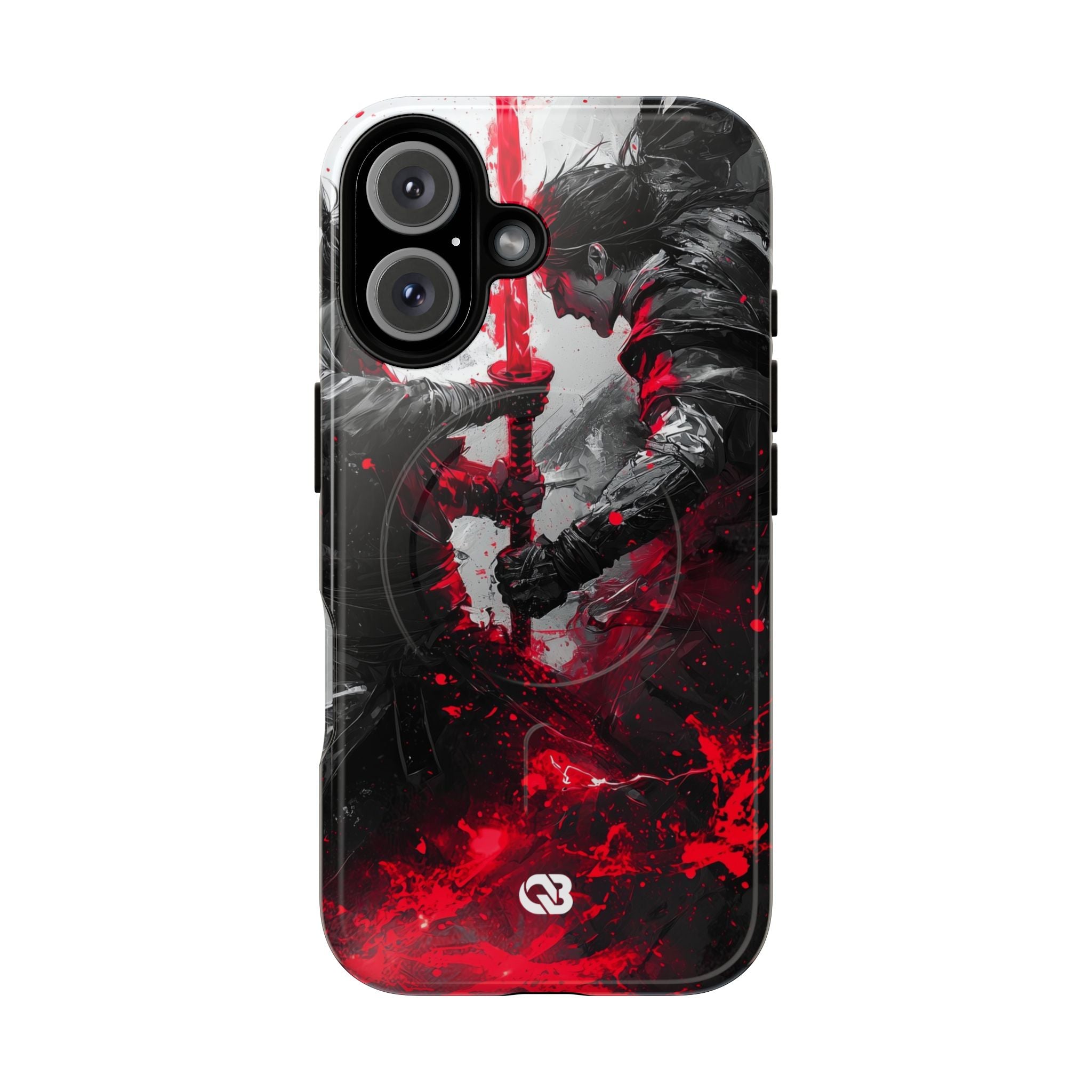 Shattered Crimson Duel · Tough+ Phone Case for iPhone · Magsafe