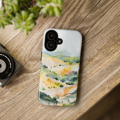 Verdant Mist Valleys · Tough Phone Case for iPhone