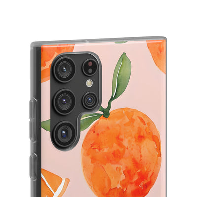 Sunkissed Orange Harvest · Soft Phone Case for Samsung