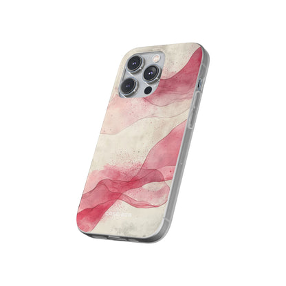 Crimson Waves iPhone 14 Pro Case - Soft