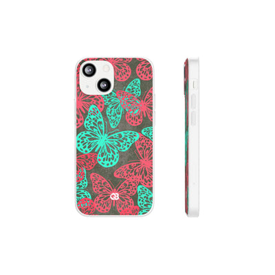 Electric Papillon · Lite Phone Case for iPhone ·  Pink