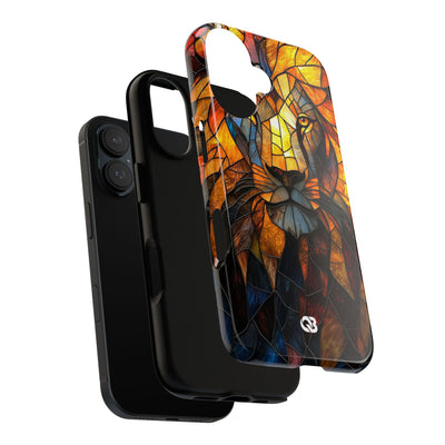 Amber Glass Lion · Tough Phone Case for iPhone