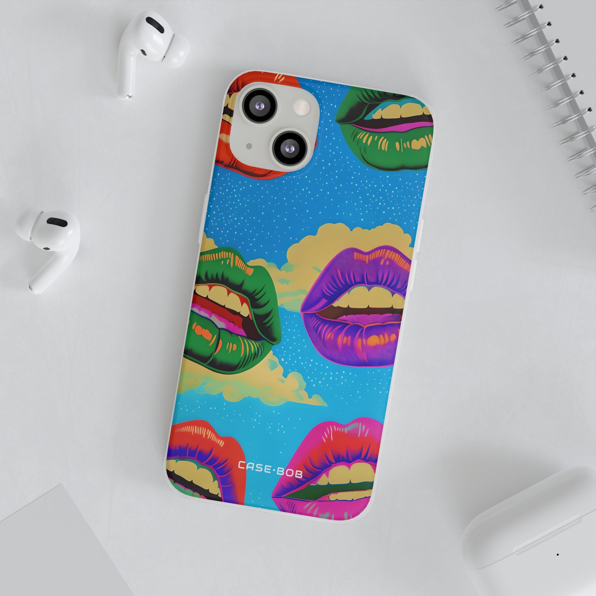 Bunte Lipscape iPhone 13 - Soft