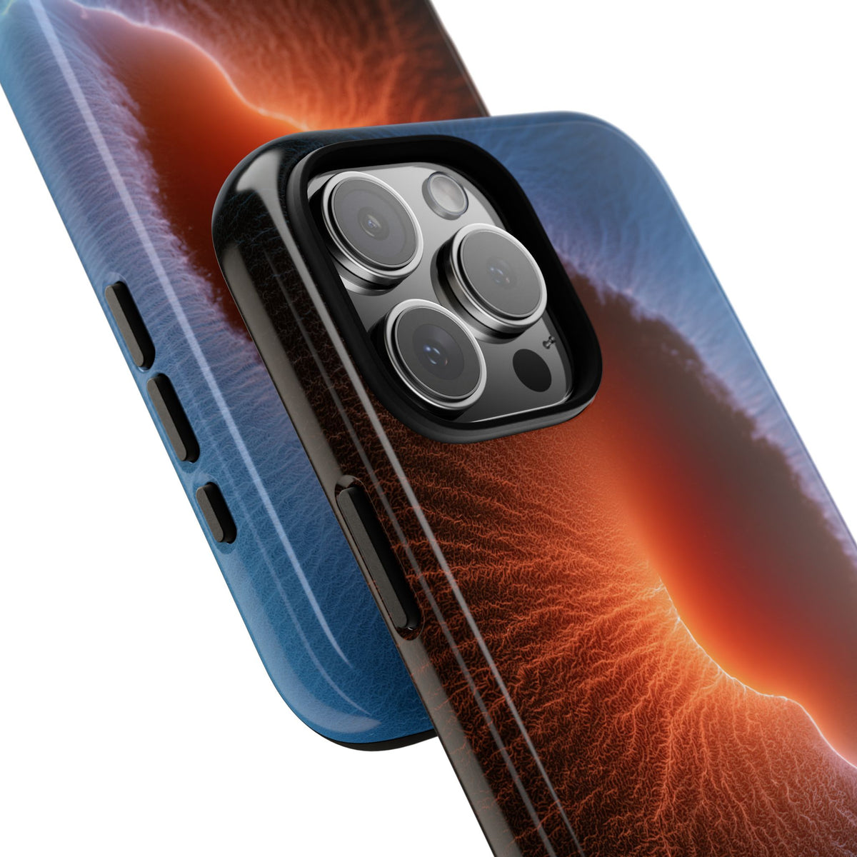 Thermal Aura Pulse · Tough Phone Case for iPhone · Blue