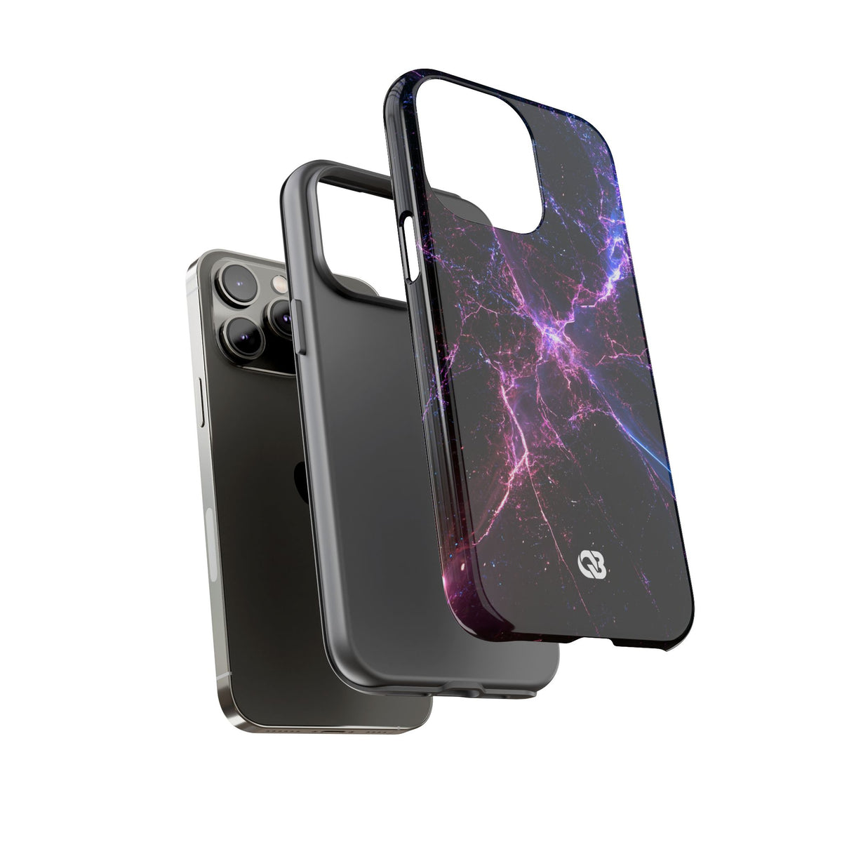 Neural Singularity · Tough Phone Case for iPhone · Black
