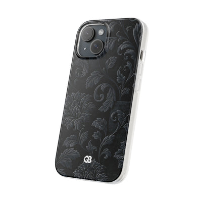 Obsidian Damask · Lite Phone Case for iPhone ·  Black