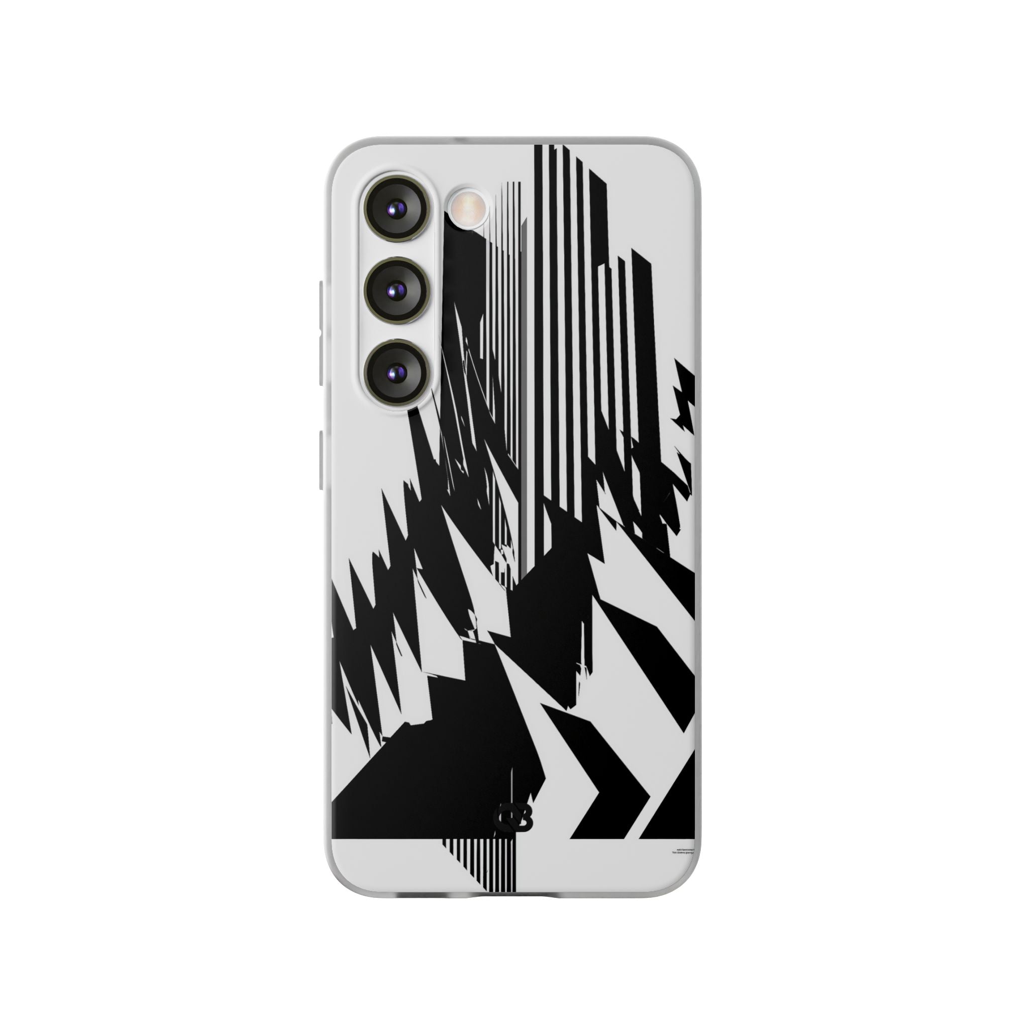 White Lite Phone Case for Samsung - Shattered Vector Spire