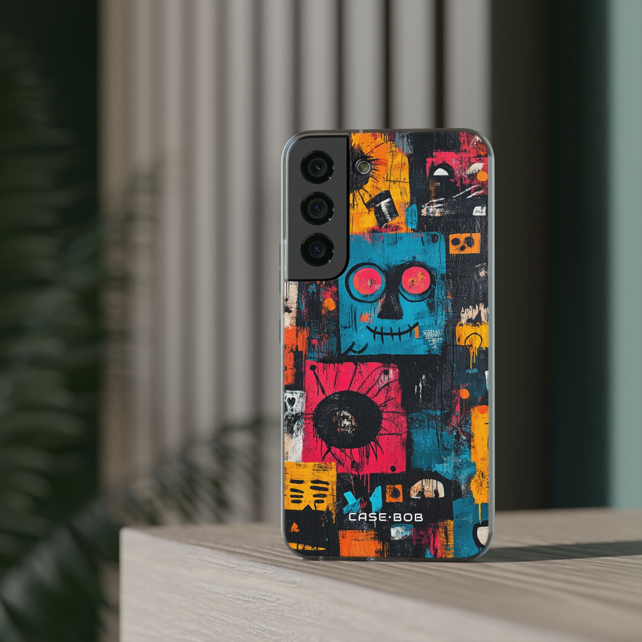 Sininen ommel hymy Samsung S22 - Soft