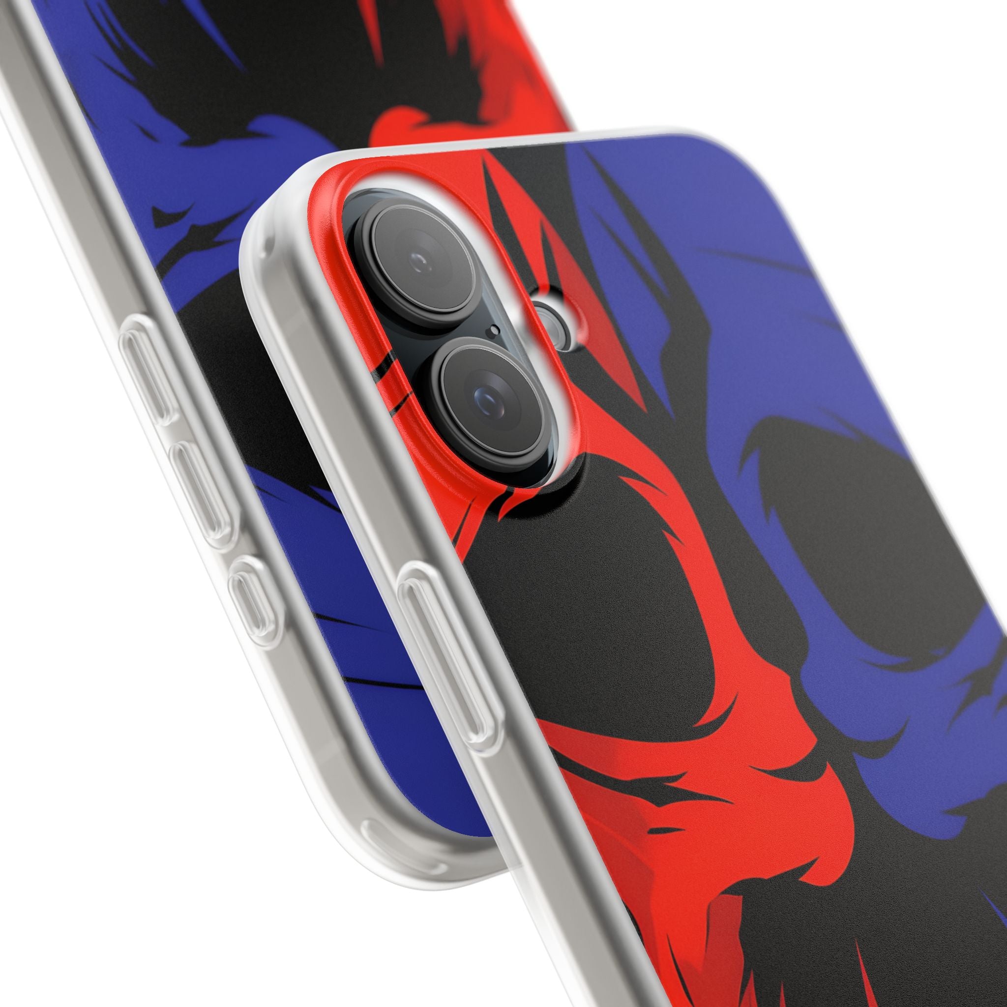 Skull Clash iPhone 16 Plus Cover - Soft