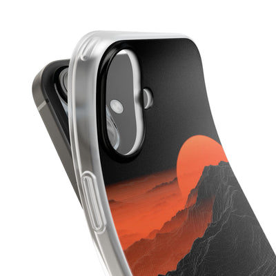 Solar Ridge Mesh · Lite Phone Case for iPhone ·  Black