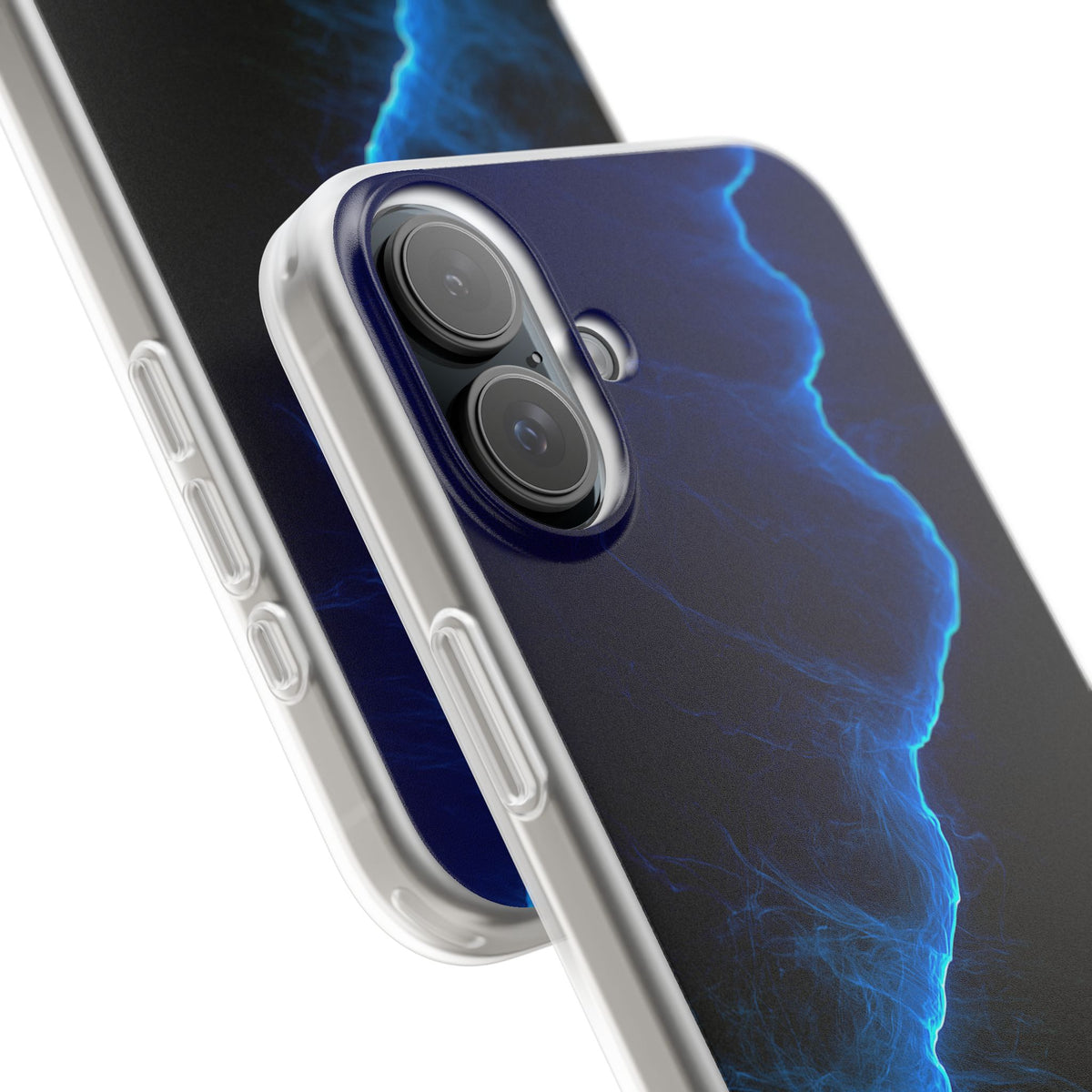 Electric Azure Drift · Lite Phone Case for iPhone ·  Blue