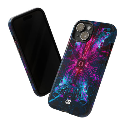 Neural Circuit Core · Tough Phone Case for iPhone · Black