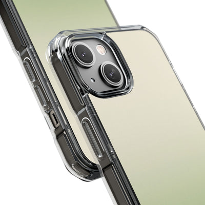 Green Impact MagSafe Phone Case for iPhone - Bone Sage Fade