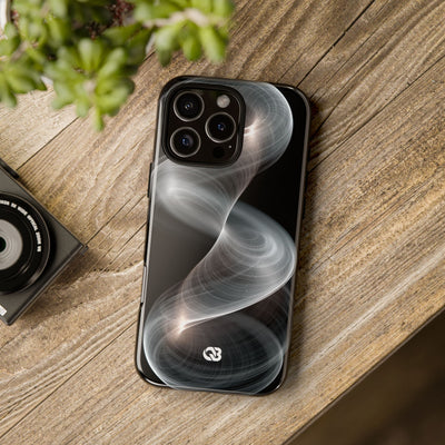 Luminous Vortex · Tough Phone Case for iPhone · Black