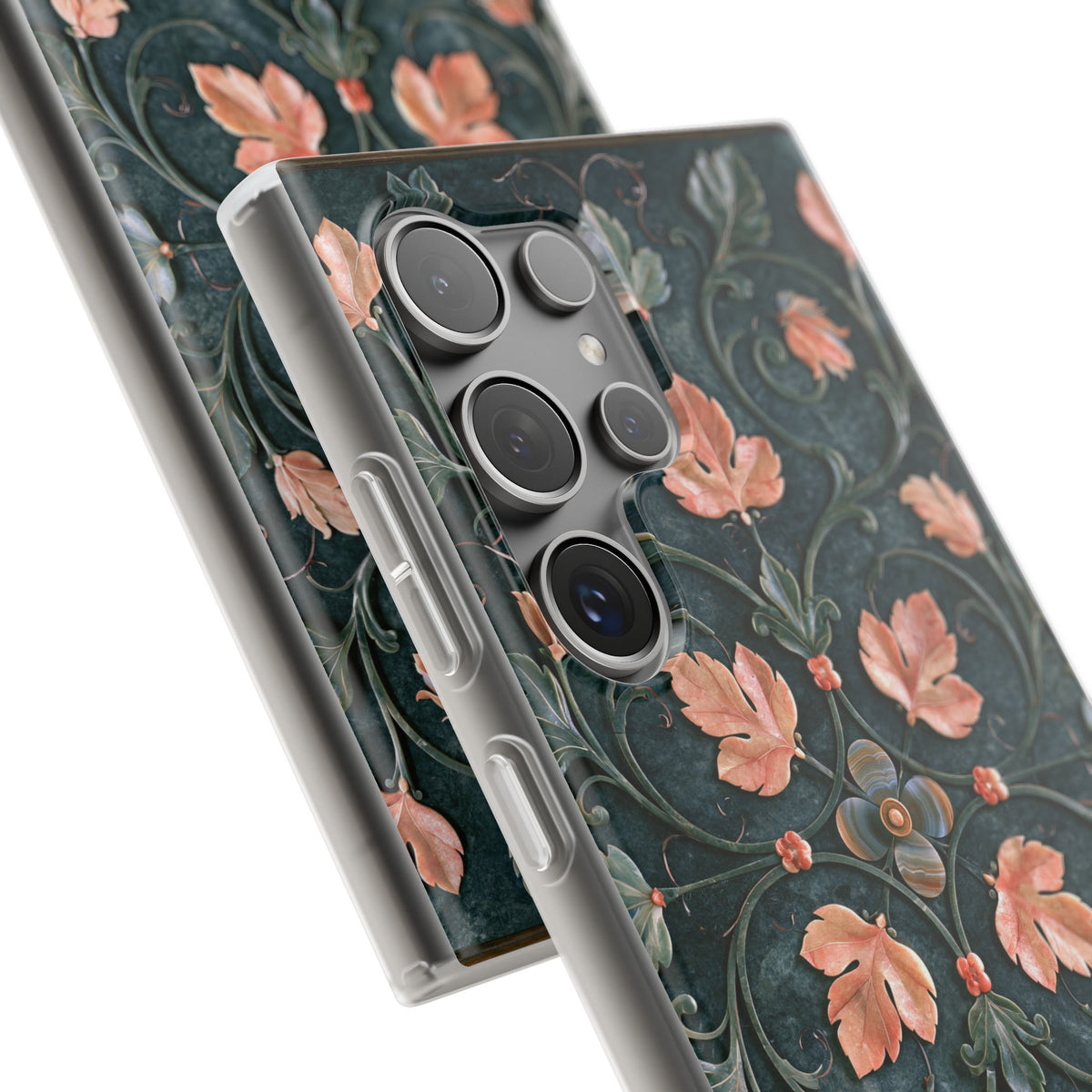 Florentine Rose Arabesque · Lite Phone Case for Samsung · Green