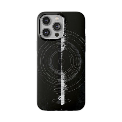 Black Lite Phone Case for iPhone - Obsidian Orbital Signal