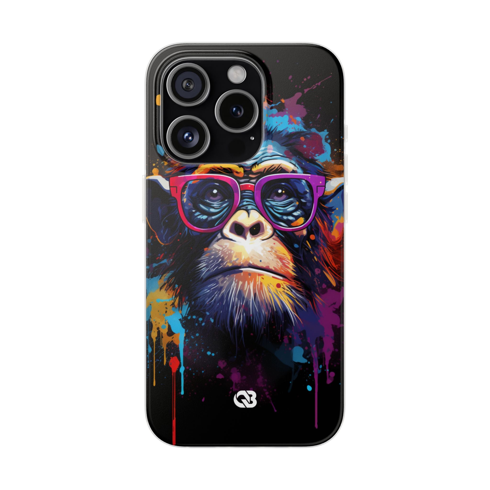 Neon Splatter Primate · Soft