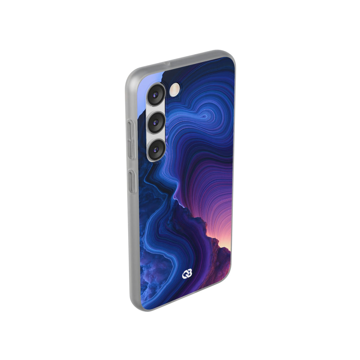 Radiant Strata · Lite Phone Case for Samsung · Blue