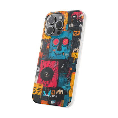 Blue Stitch Smile iPhone 15 Pro Max Case - Soft