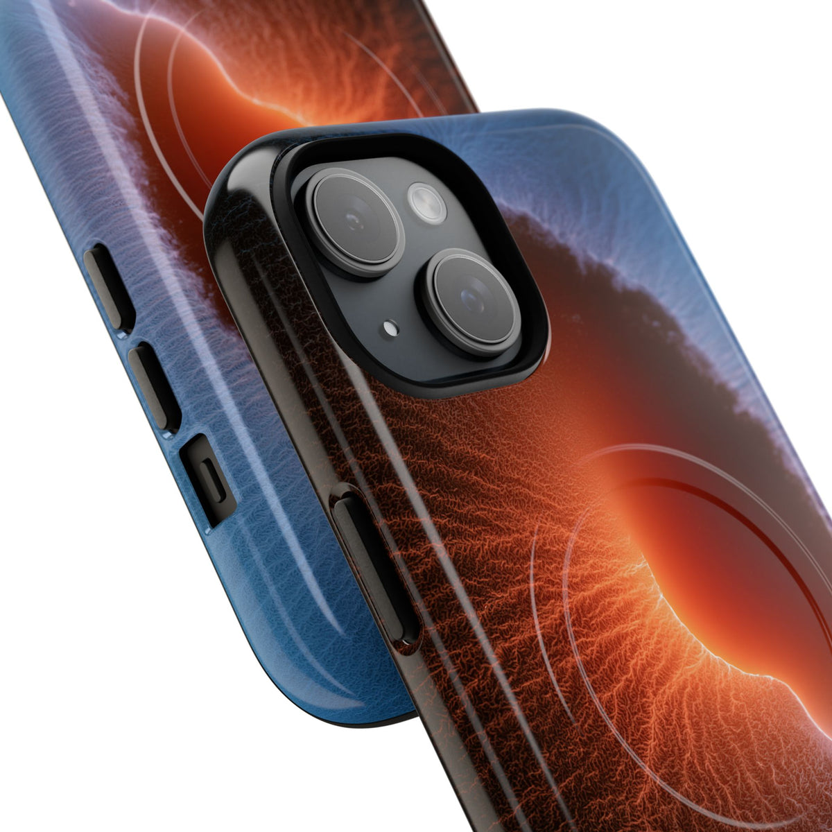 Thermal Aura Pulse · Tough 2.0 Magnetic Phone Case for iPhone · Blue