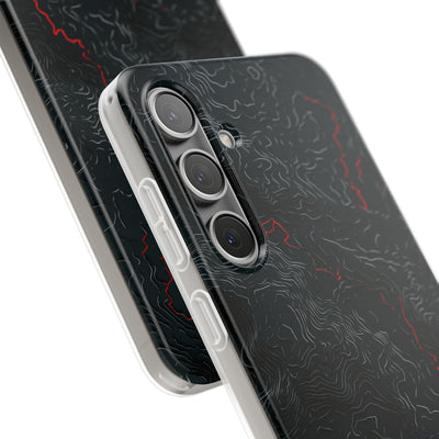 Crimson Rift · Lite Phone Case for Samsung · Black