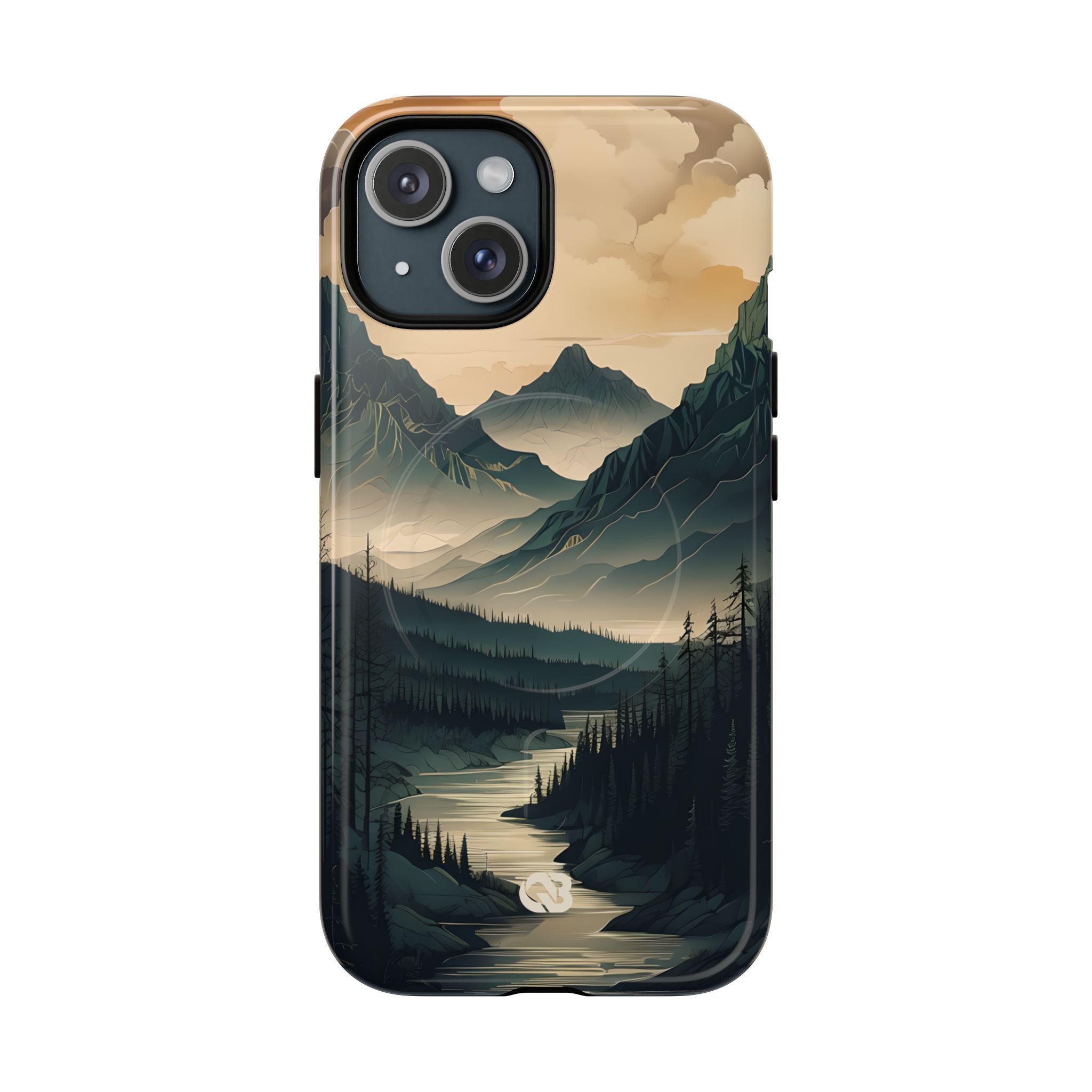 Summit River Dusk · Tough+ Phone Case for iPhone · Magsafe