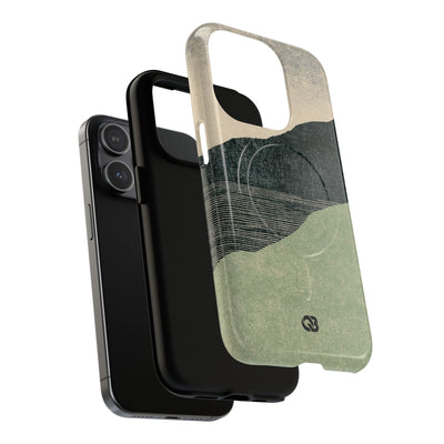 Sage Ridge Horizon · Tough 2.0 Magnetic Phone Case for iPhone · Green