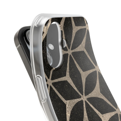 Concrete Mosaic Star · Lite Phone Case for iPhone ·  Black