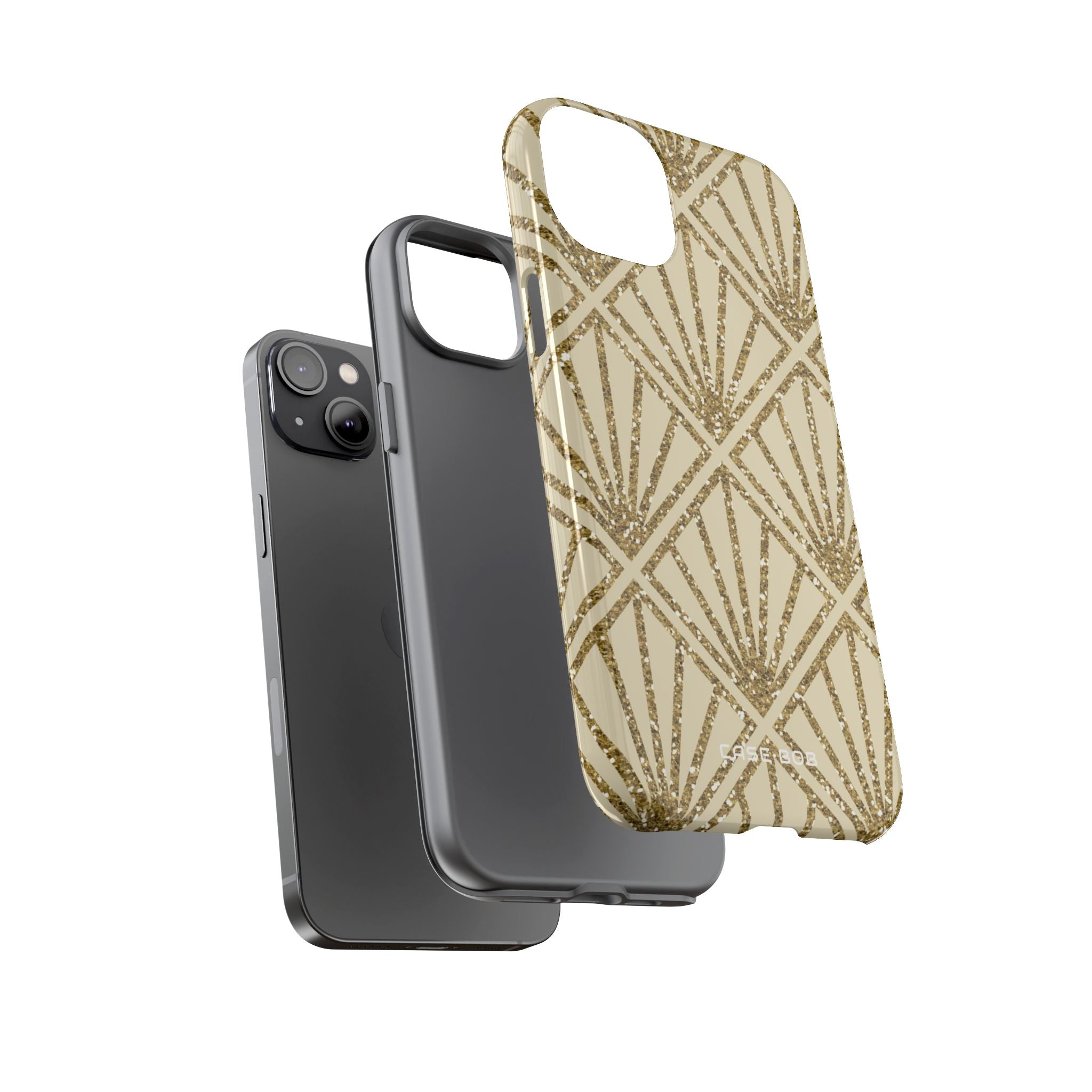 Gold Diamond Radiance iPhone 14 Plus Case - Tough