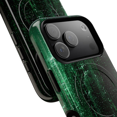 Emerald Void · Tough 2.0 Magnetic Phone Case for iPhone · Green