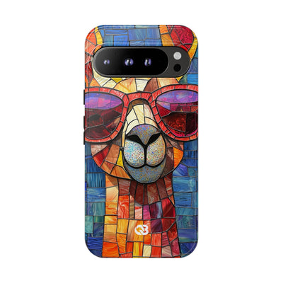 Prism Llama Shades · Tough Phone Case for Google Pixel