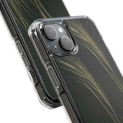 Green Impact MagSafe Phone Case for iPhone - Midnight Gilded Grass