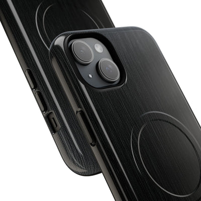 Black Tough 2.0 Magsafe Phone Case for iPhone - Brushed Obsidian Slate