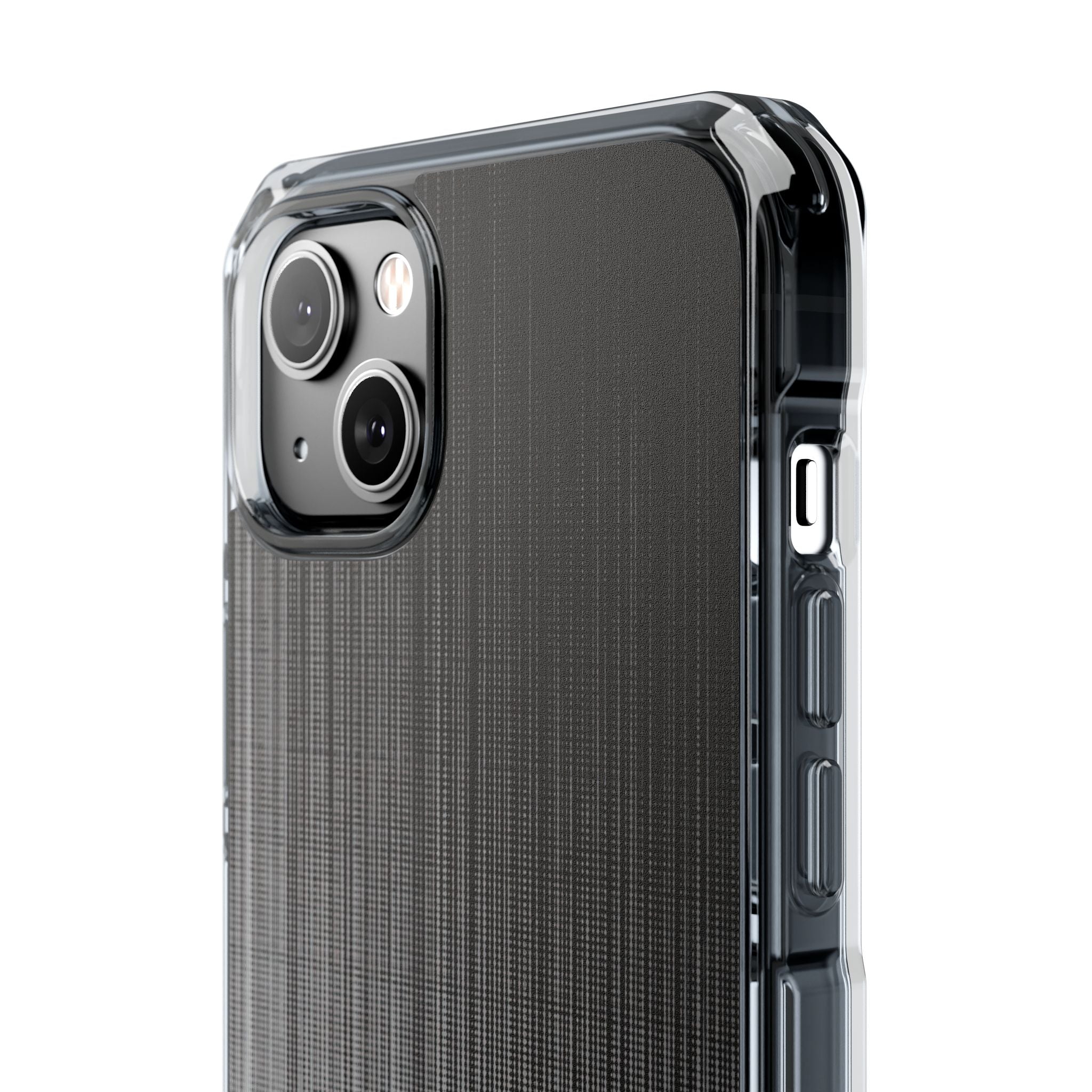 Grey Impact MagSafe Phone Case for iPhone - Static Vertical Dither