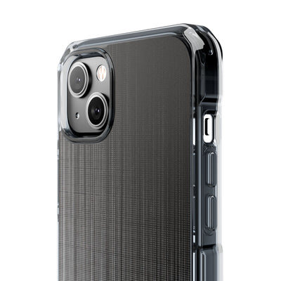 Grey Impact MagSafe Phone Case for iPhone - Static Vertical Dither