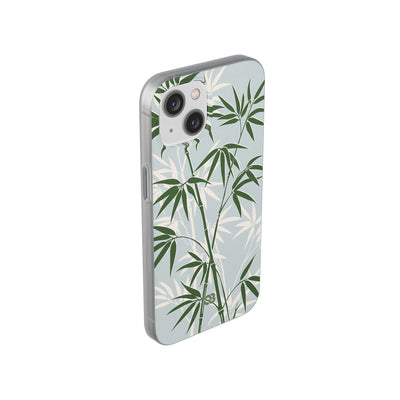 Green Lite Phone Case for iPhone - Kyoto Bamboo Canopy
